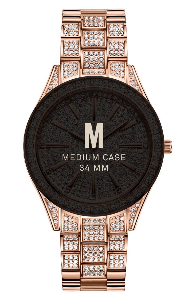 JBW Cristal 34 Diamond Bracelet Watch, 34mm - 0.06ct., Alternate, color, 