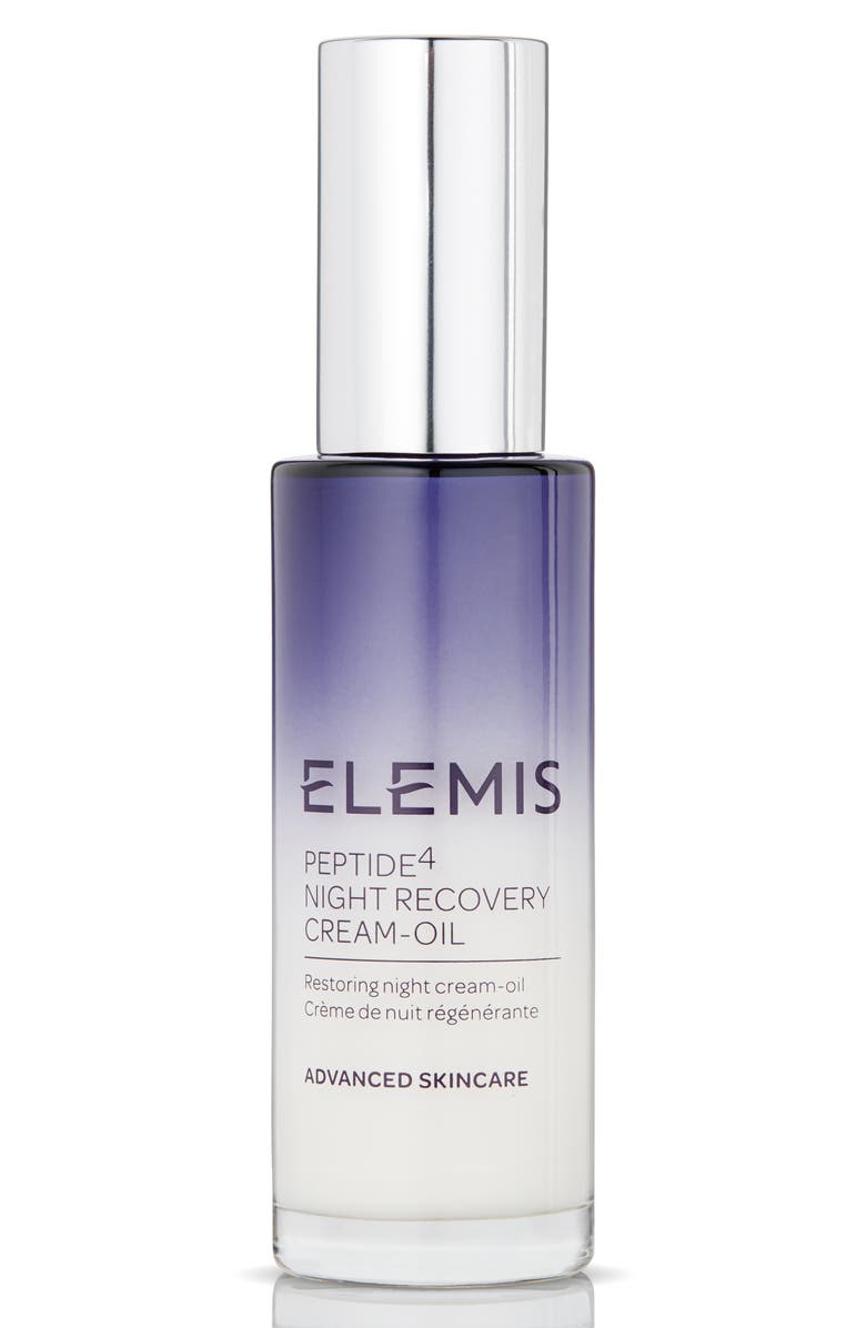 Elemis Peptide4 Night Recovery Cream-Oil, Main, color, 