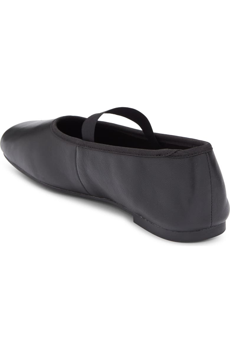 Steve Madden Reyana Mary Jane Ballet Flat, Alternate, color, Black Leather