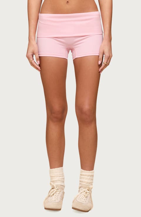 Soraia Foldover Bike Shorts