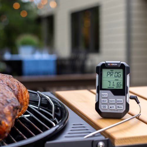 Maverick Single Probe Barbeque Thermometer And Timer In Multi