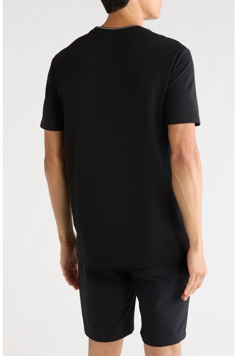 Vanda Knit T-Shirt, Alternate, color, BLACK