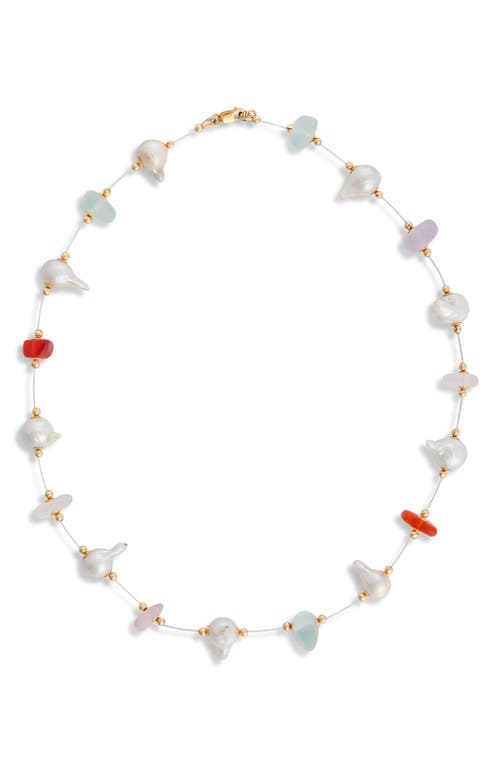 Isshi Limited Edition Particle Necklace in Pearl Multi  product