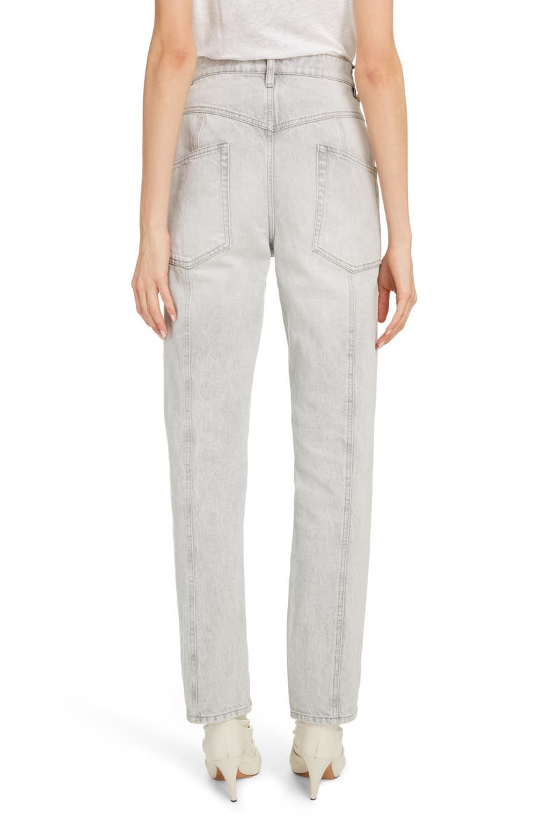 Straight Leg Jeans, Alternate, color, GREY
