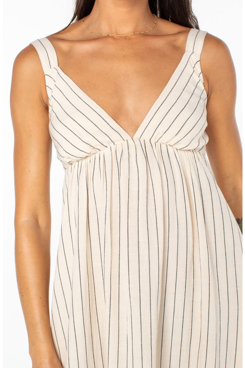 Wilder Coast Stripe Maxi Sundress, Alternate, color, PARCHMENT