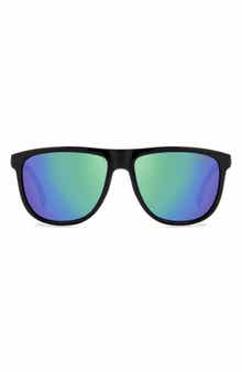 8059/S 58mm Mirrored Rectangle Sunglasses