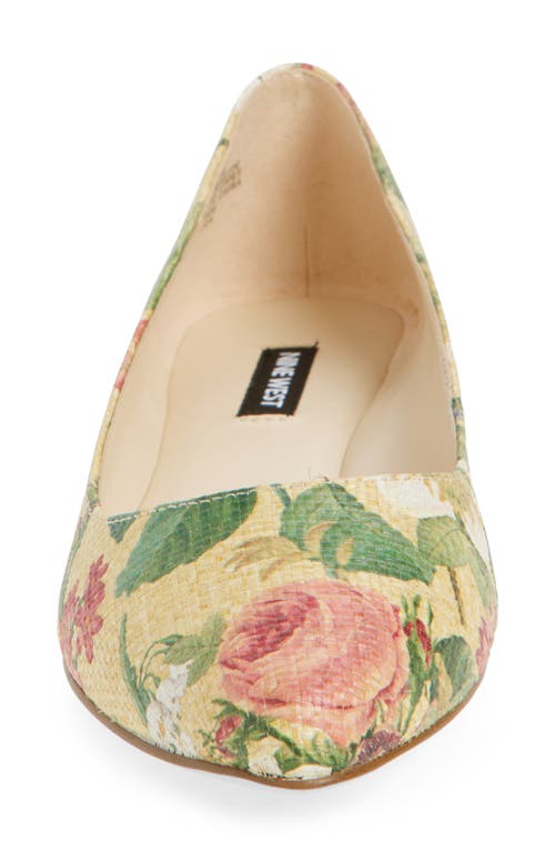 Nine West 'speakup' Flat In Neutral