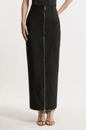 Karen Millen Figure Form Zip Maxi Skirt