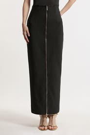 Karen Millen Figure Form Zip Maxi Skirt