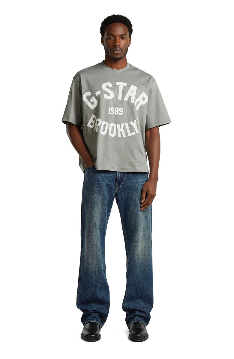 G-STAR Logo Graphic T-Shirt, Alternate, color, Wild Dove