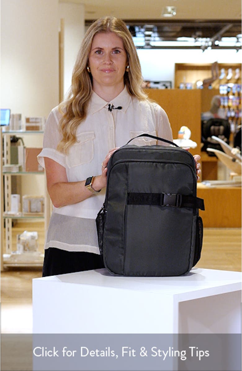 Transit Backpack, sales video thumbnail