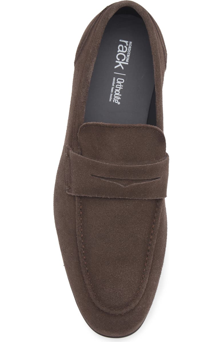 NORDSTROM RACK Sullivan Penny Loafer, Alternate, color, Dark Brown