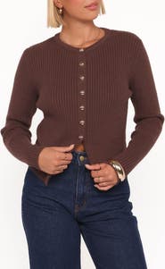 Petal & Pup Circle Rib Cardigan
