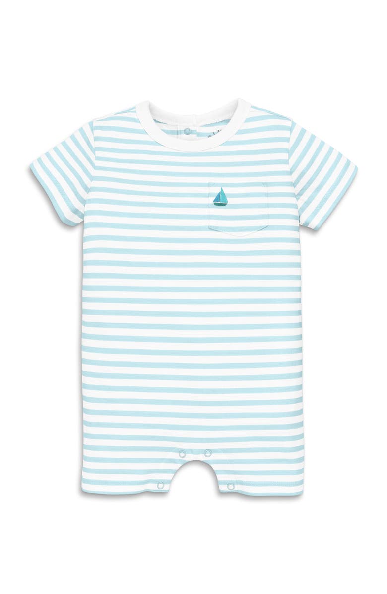 Primary Baby Embroidered Stripe Pocket Shortie, Main, color, 