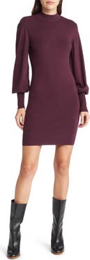 VERO MODA Holly Karris Blouson Sleeve Sweater Dress