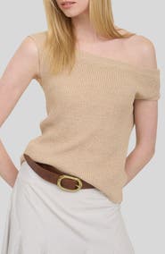 Blu Pepper Off-the-Shoudler Sweater