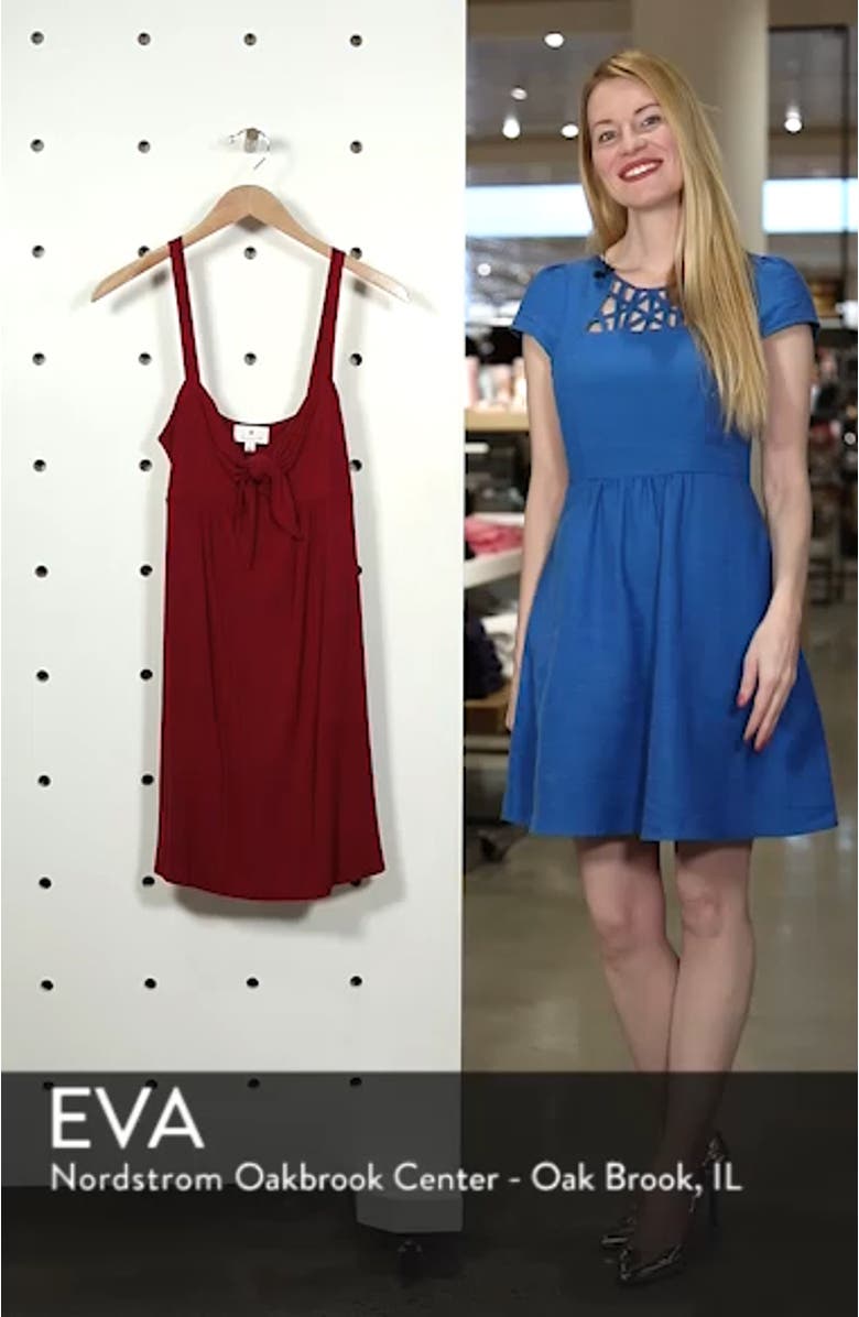 Tie Front Minidress, sales video thumbnail