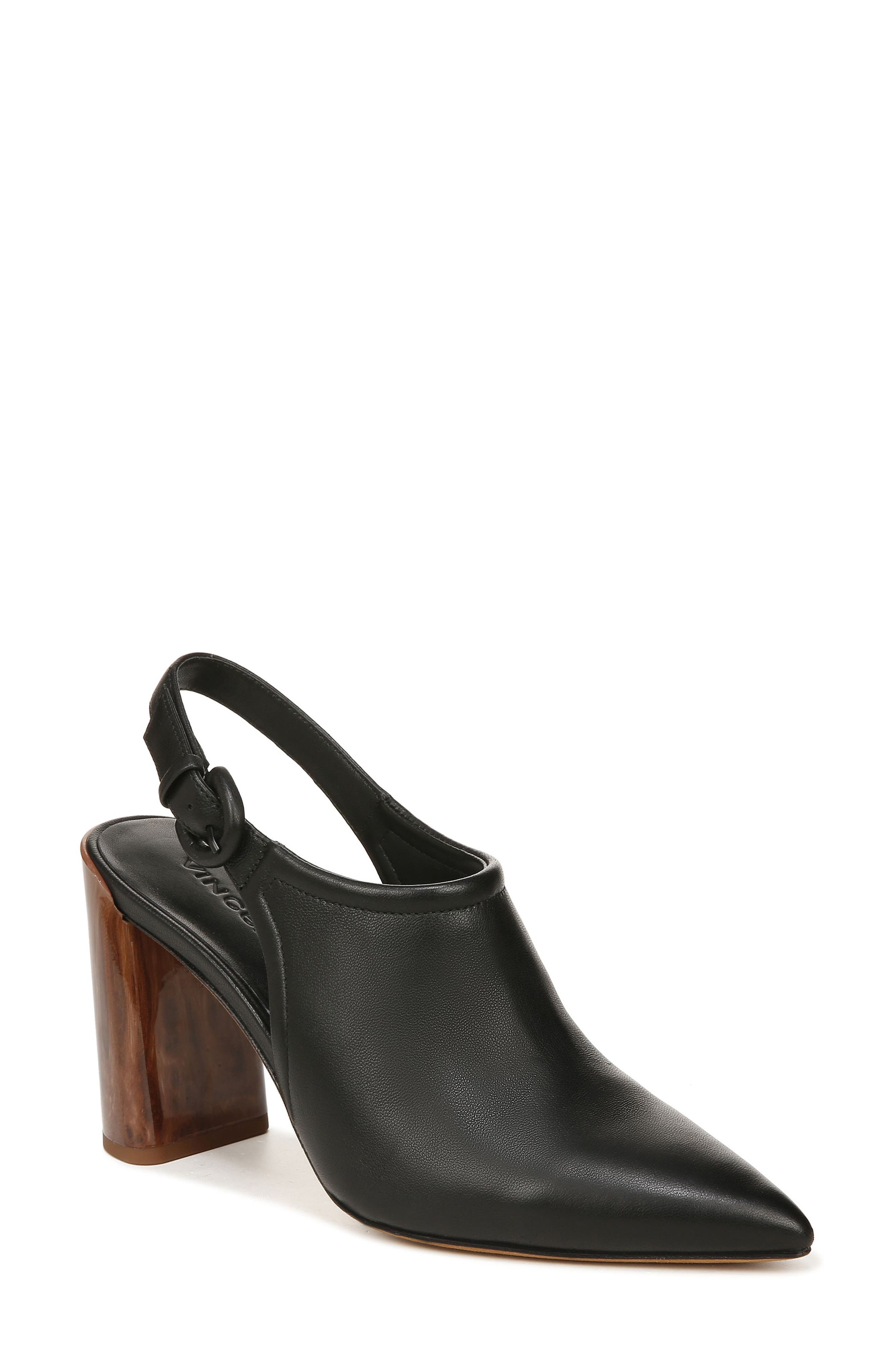 Vince Pyra Pointed Toe Slingback Mule, Main, color, 