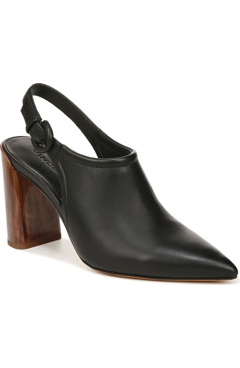 Vince Pyra Pointed Toe Slingback Mule, Main, color,