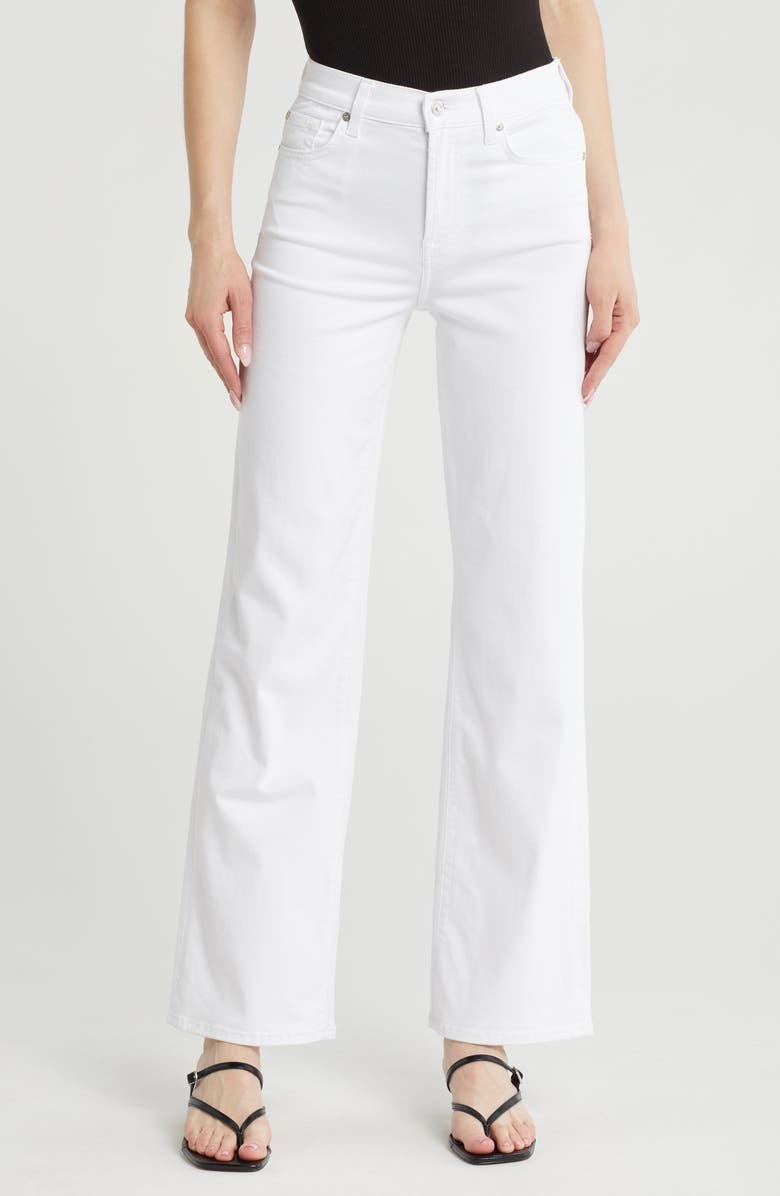 Good Boy Split Hem High Waist Straight Leg Jeans