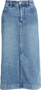 Faherty Stretch Terry Midi Skirt