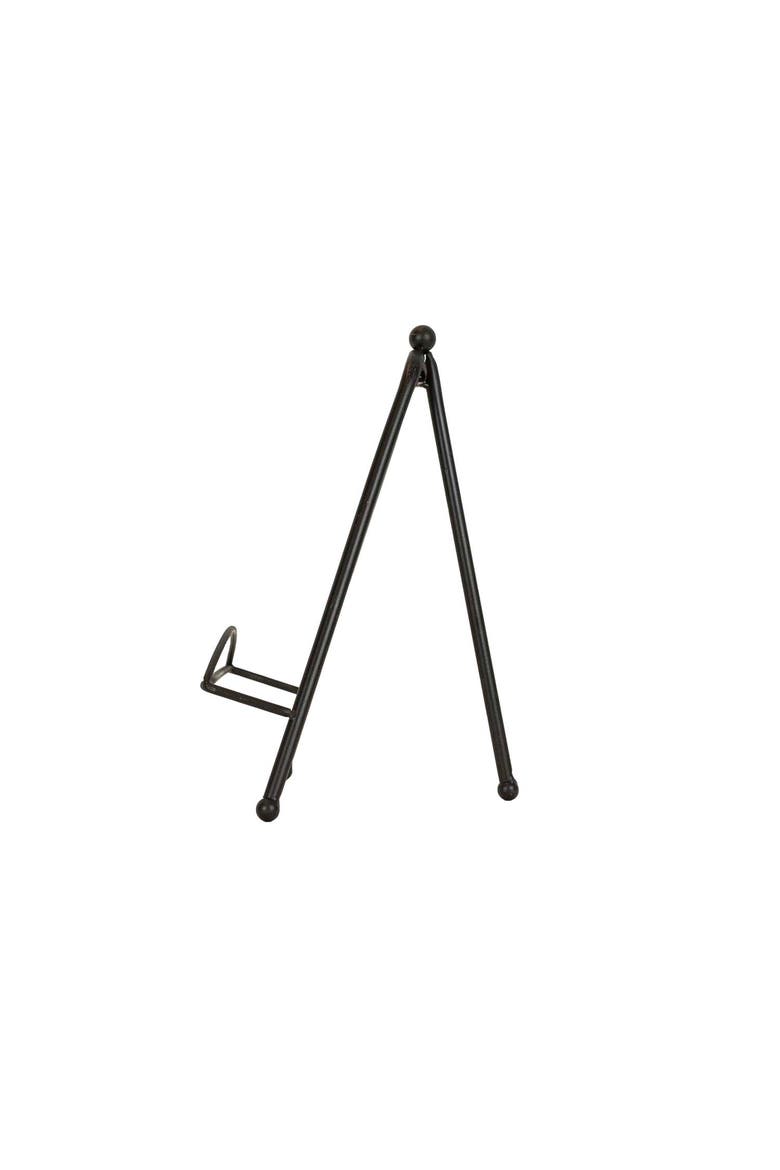 Farmhouse Black Folding Easel, Alternate, color, Black