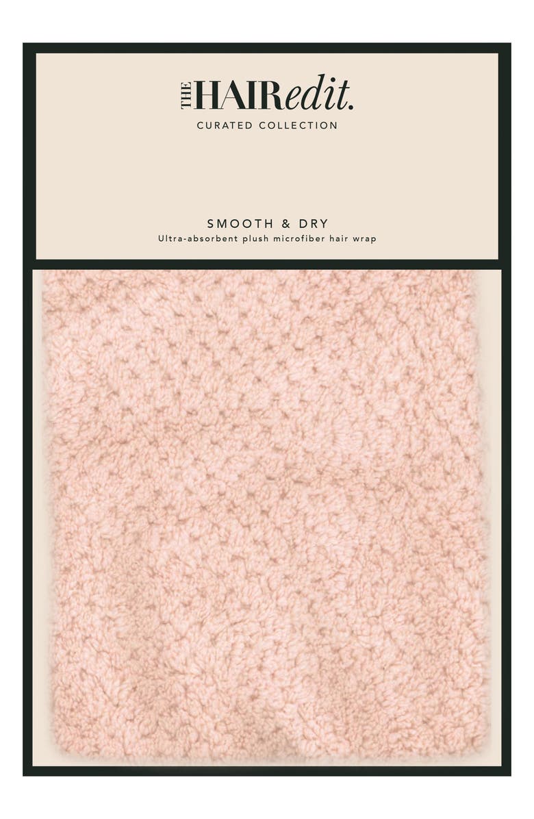 The Hair Edit Smooth & Dry Plush Microfiber Hair Wrap, Alternate, color, 