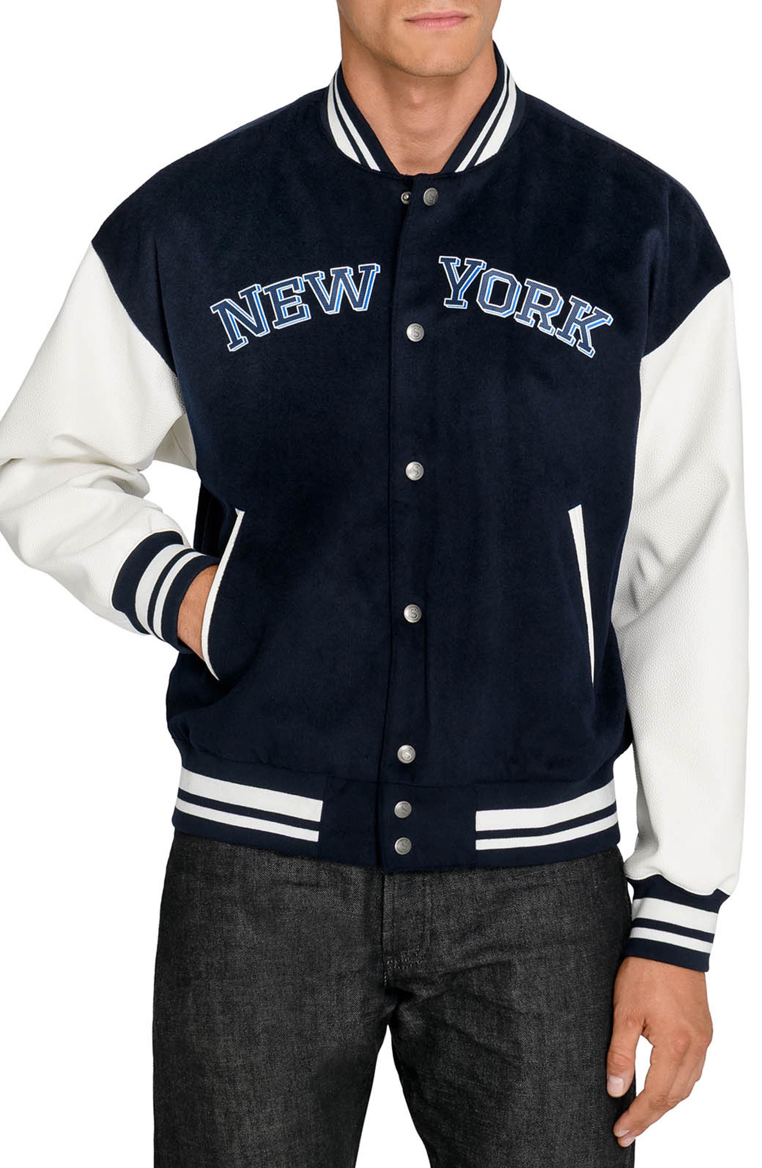 New York Rangers Varsity Jacket