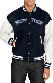 CONSTRUCT New York Rangers Varsity Jacket