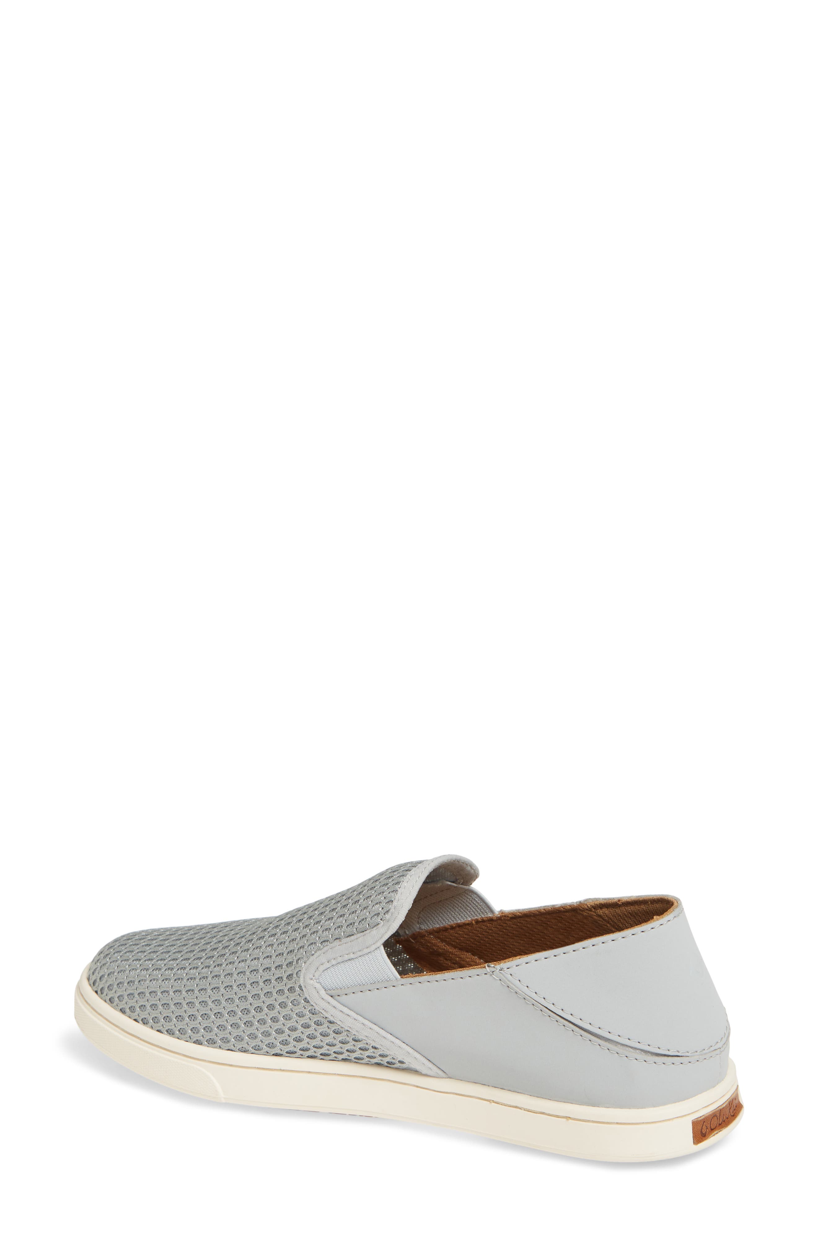 'Pehuea' Slip-On Sneaker, Alternate, color, PALE GREY/GREY FABRIC
