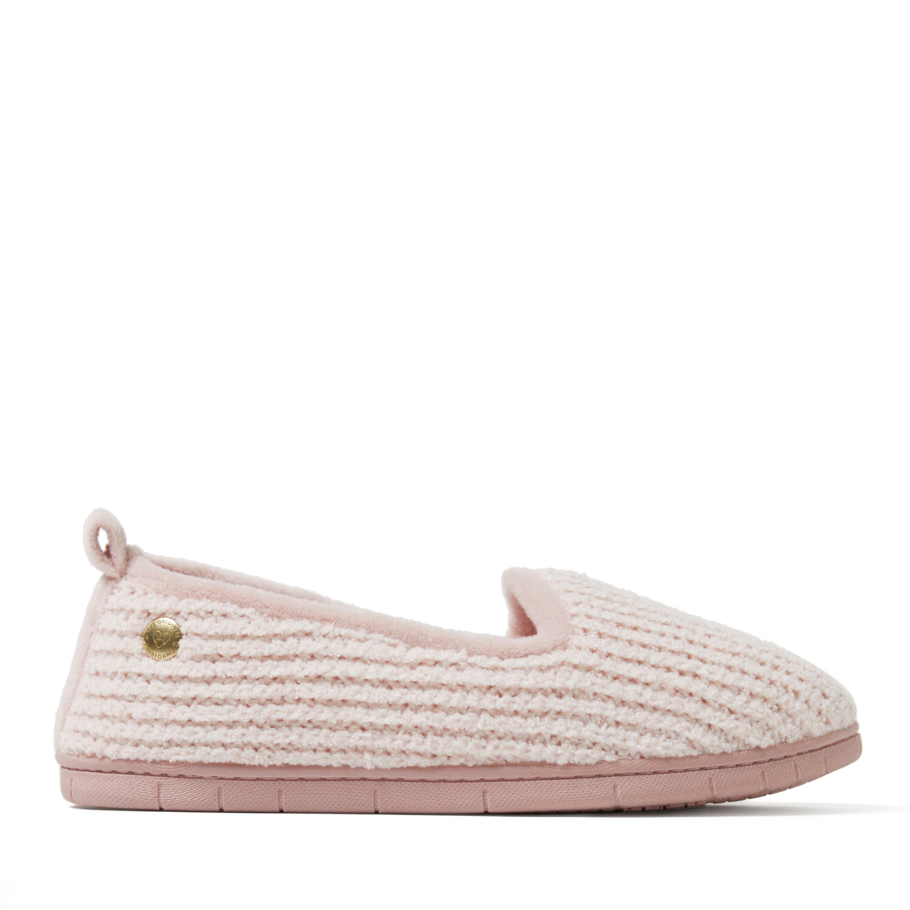 Rachel Marled Chenille Closed Back Slipper - image 4