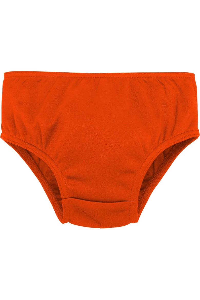 Girls Infant Orange Denver Broncos Cheer Captain Jumper Dress, Alternate, color, Orange