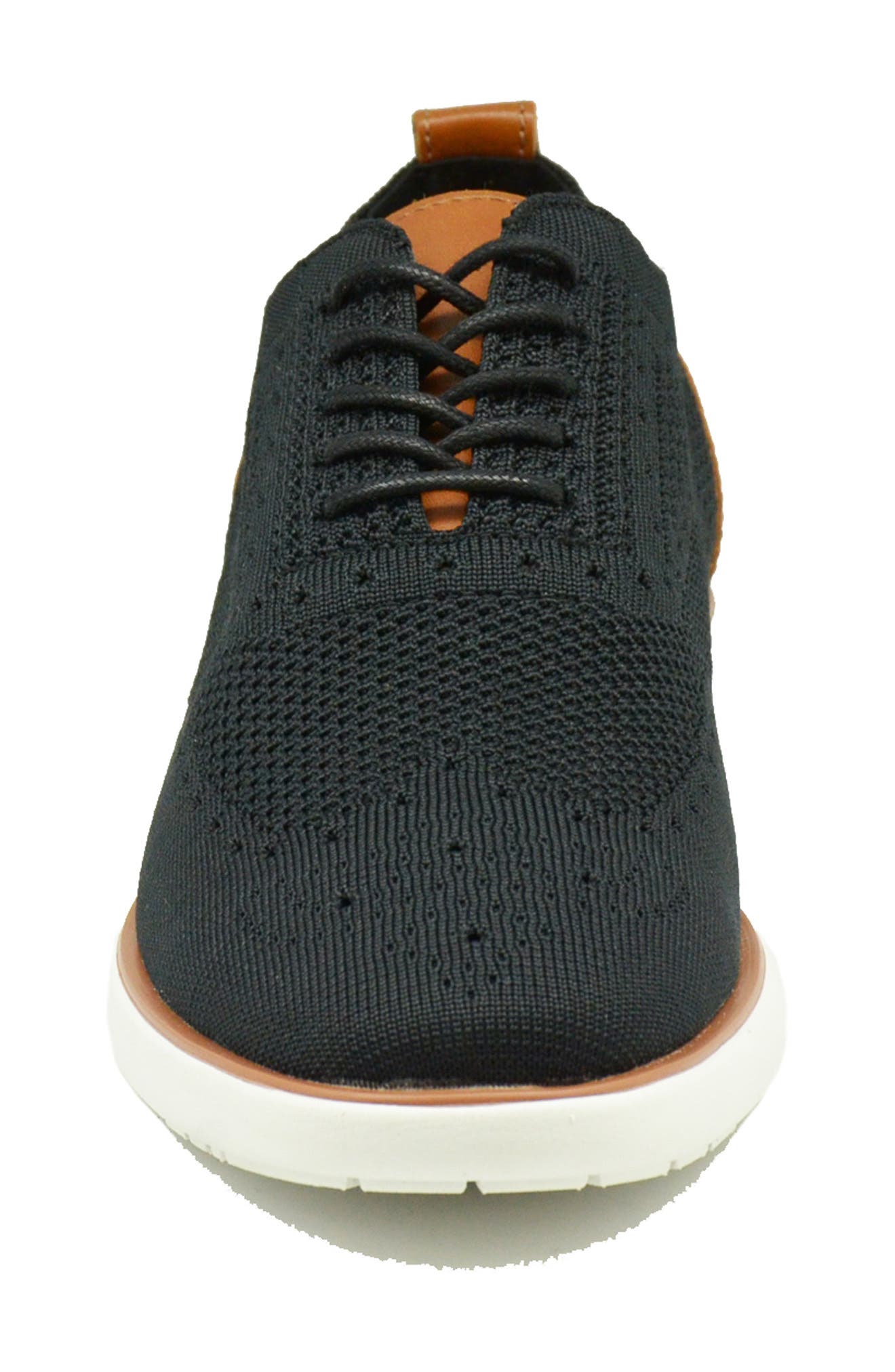 La Milano Reed Knit Oxford, Alternate, color, Black