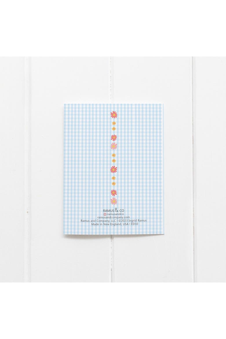 Easter/Spring Greeting Card Pack, Alternate, color, Bunny Flower