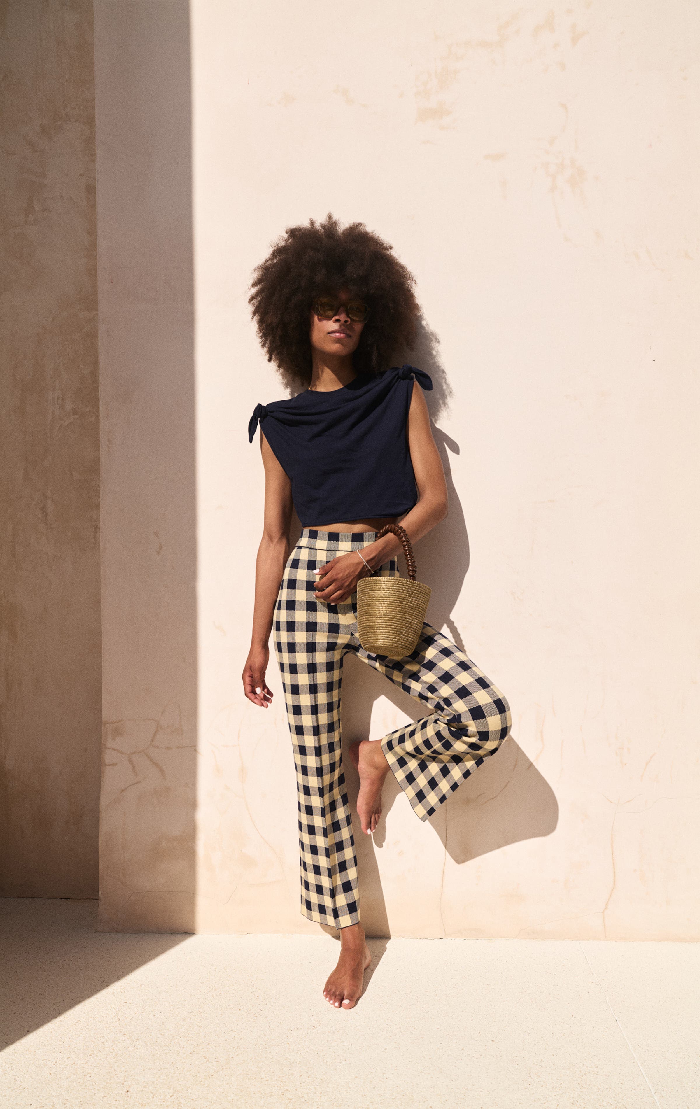 Cesta Collective Woven Handle Lunchpail Basket Bag, Alternate, color, 