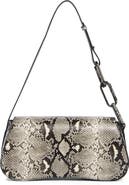 BCBG Asymmetrical Faux Leather Hobo Bag
