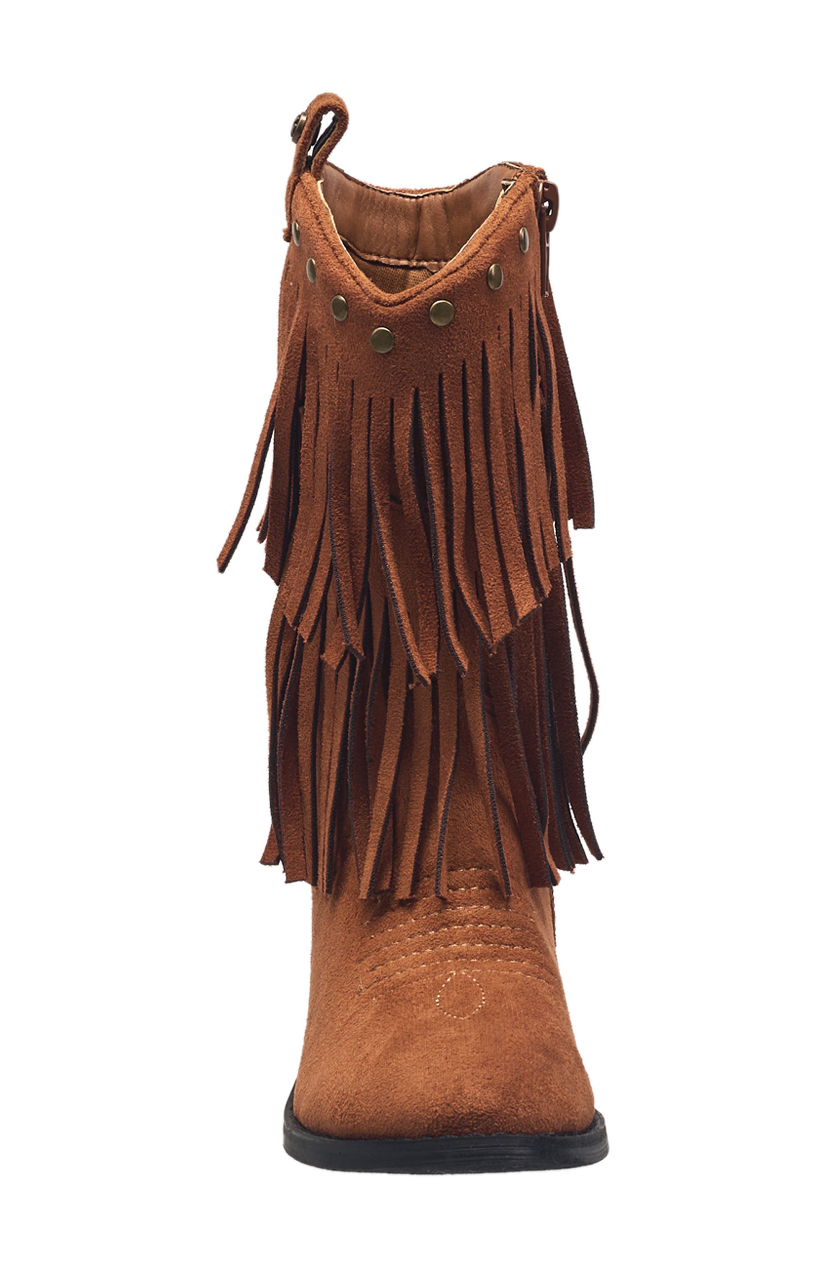 Lucky Brand Kids' Tassel Boot, Alternate, color, Cognac