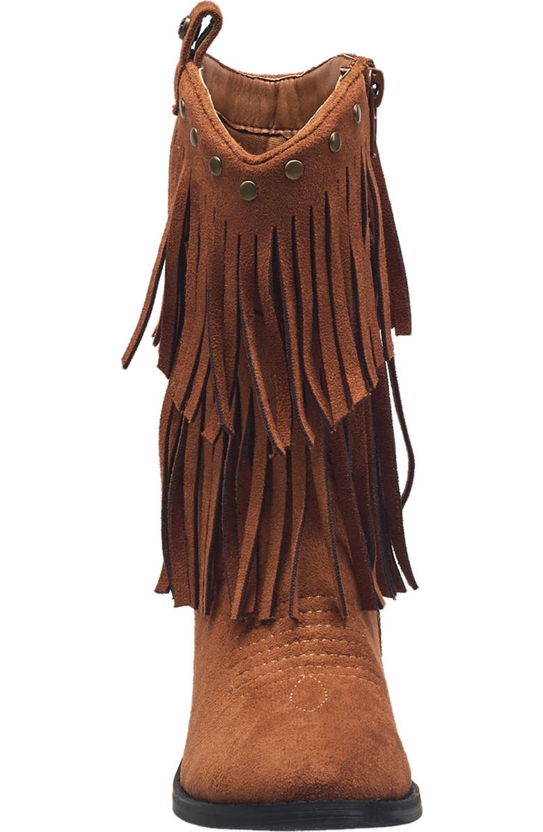 Lucky Brand Kids' Tassel Boot, Alternate, color, Cognac