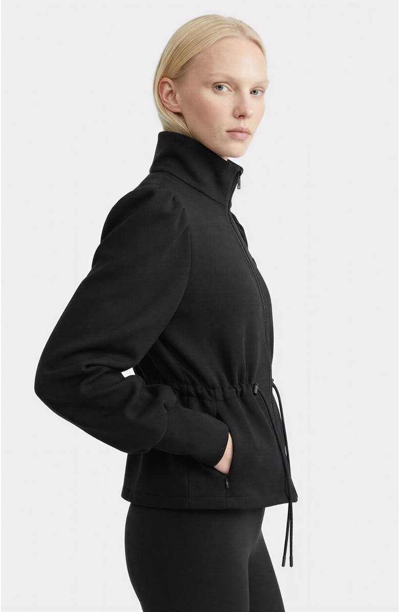 Rudsak Elodie Zip-up Sweater Jacket, Alternate, color, Black