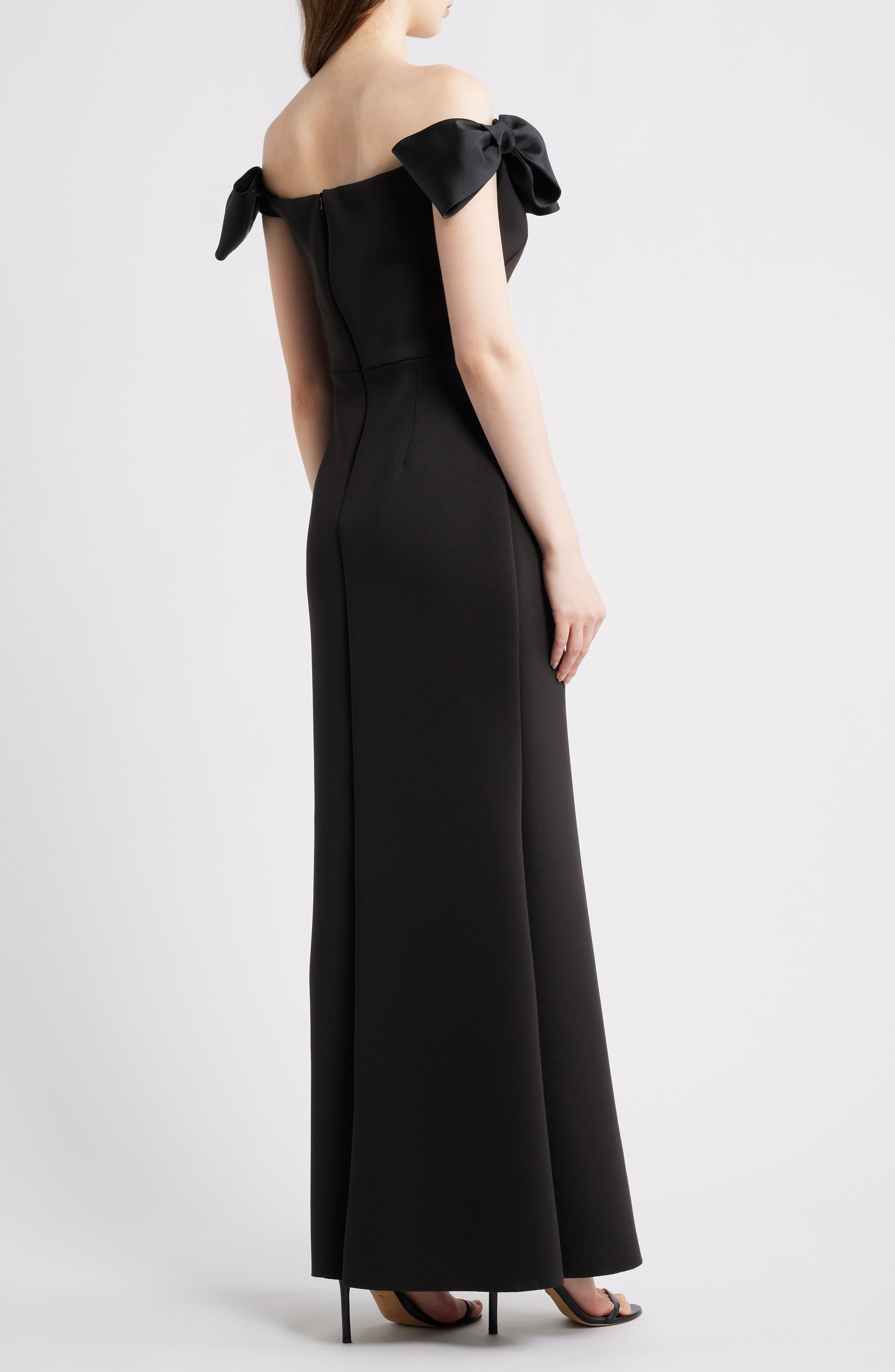 Off the Shoulder Bow Gown - image 2