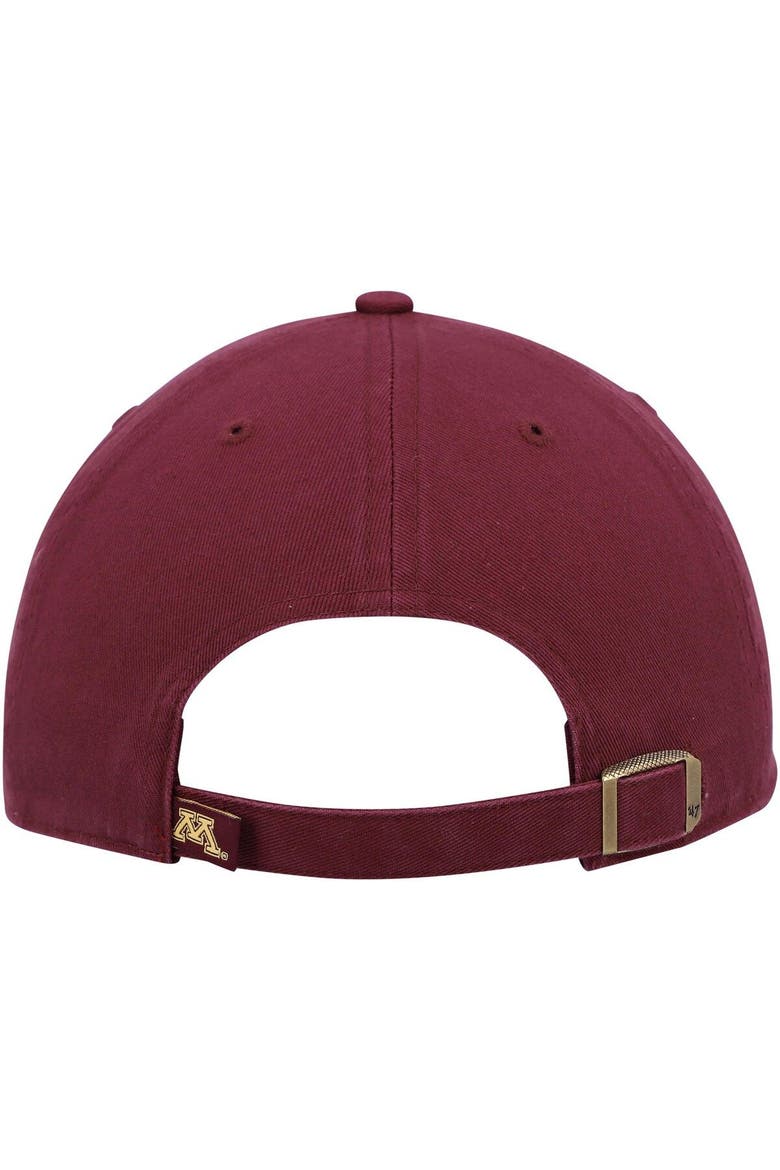 Men's '47 Maroon Minnesota Golden Gophers Clean Up Adjustable Hat, Alternate, color, Maroon