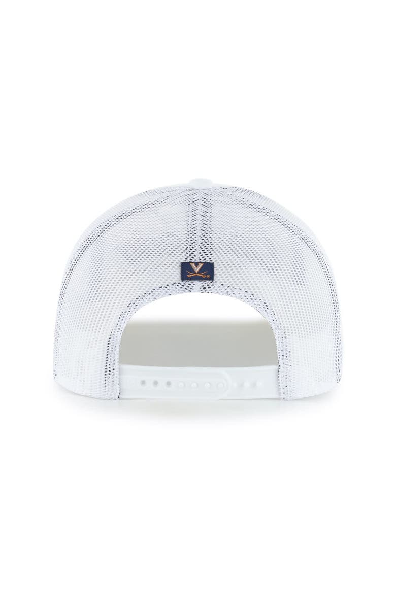 '47 Men's '47 White Virginia Cavaliers Garner Rope Trucker Adjustable Hat, Alternate, color, White