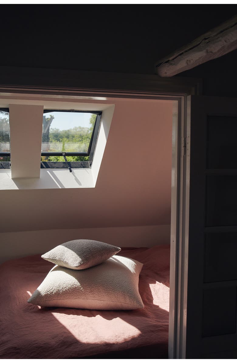 HOMMEY Essential Bouclé Pillow Cover, Alternate, color,