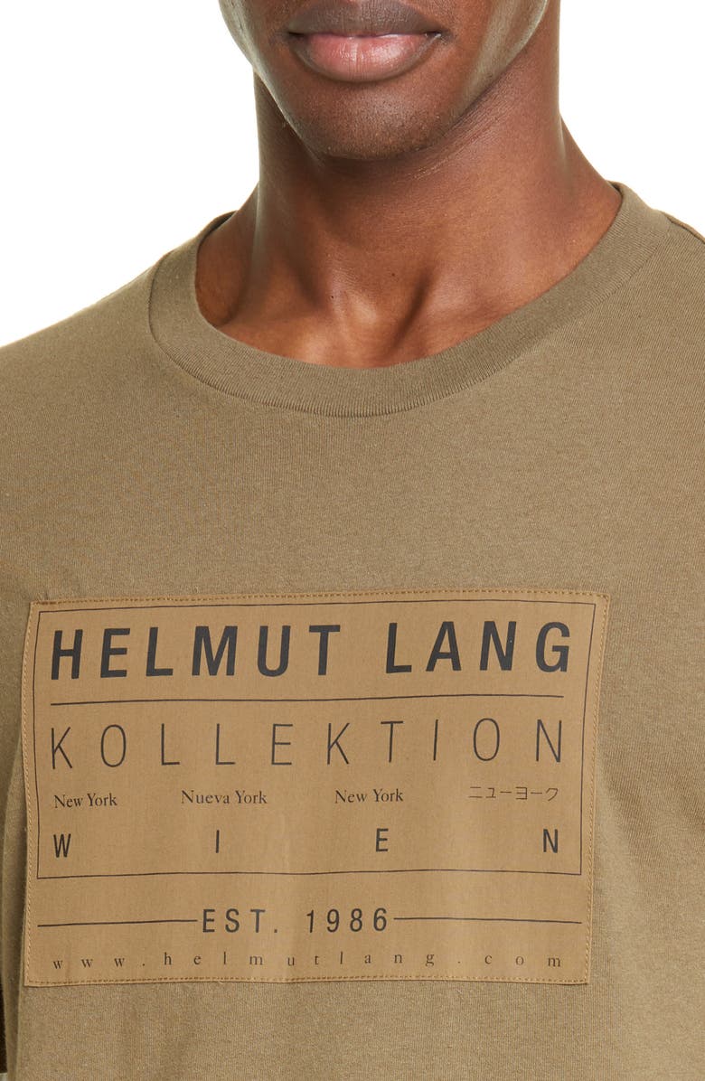 Helmut Lang Logo Patch T-Shirt, Alternate, color, 