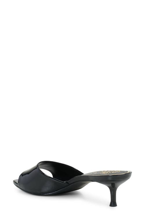 Vince Camuto Faiza Sandal In Black Patent