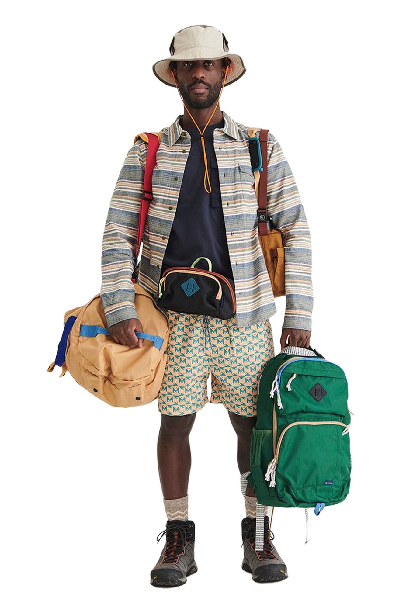 United By Blue (R)evolution Utility Fanny Pack, Alternate, color, Black Multi