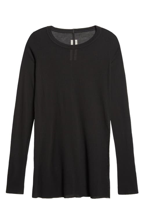 Rick Owens Long Sleeve Rib T-shirt