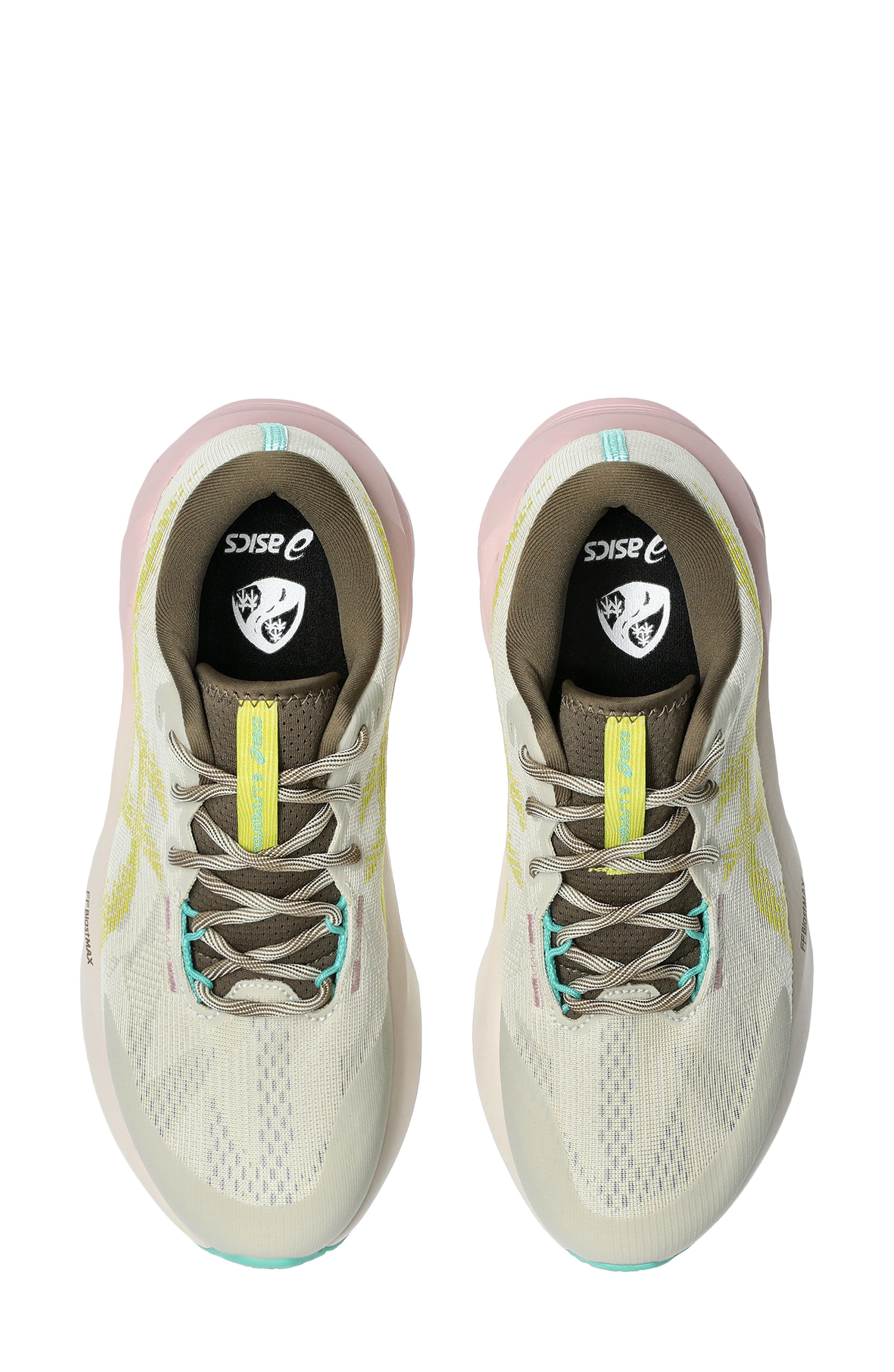 ASICS<sup>®</sup> Novablast 5 TR Hybrid Tail Running Shoe, Alternate, color, Light Dust/ Cacti