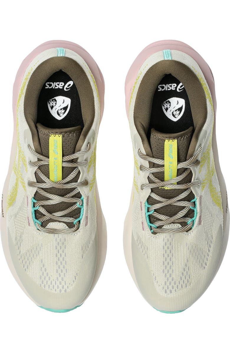 ASICS<sup>®</sup> Novablast 5 TR Hybrid Tail Running Shoe, Alternate, color, Light Dust/ Cacti