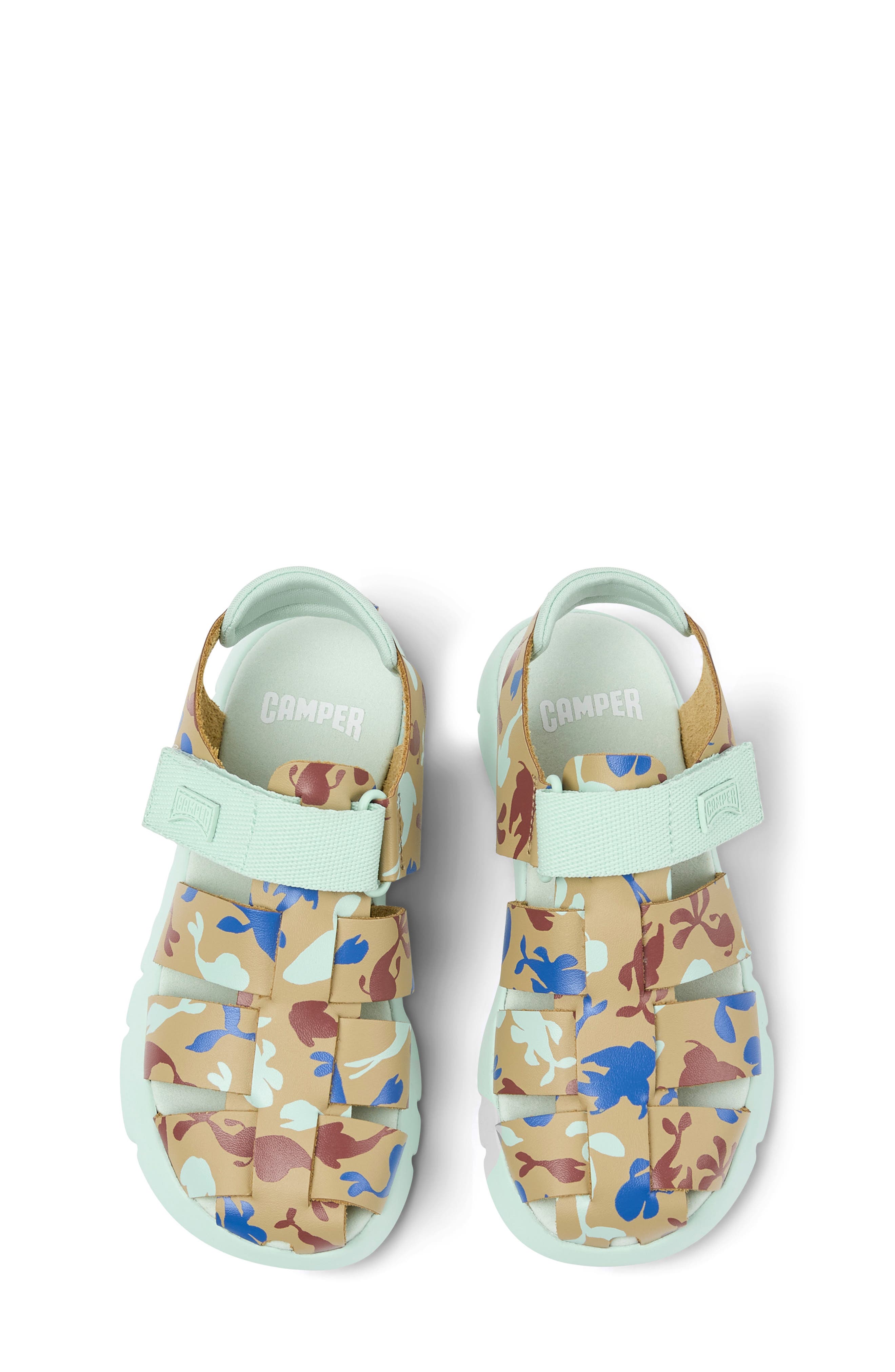 Kids' Oruga Fishermans Sandal, Alternate, color, MULTI - AS